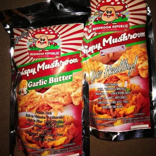 Mushrooms chicharon masarap 😋