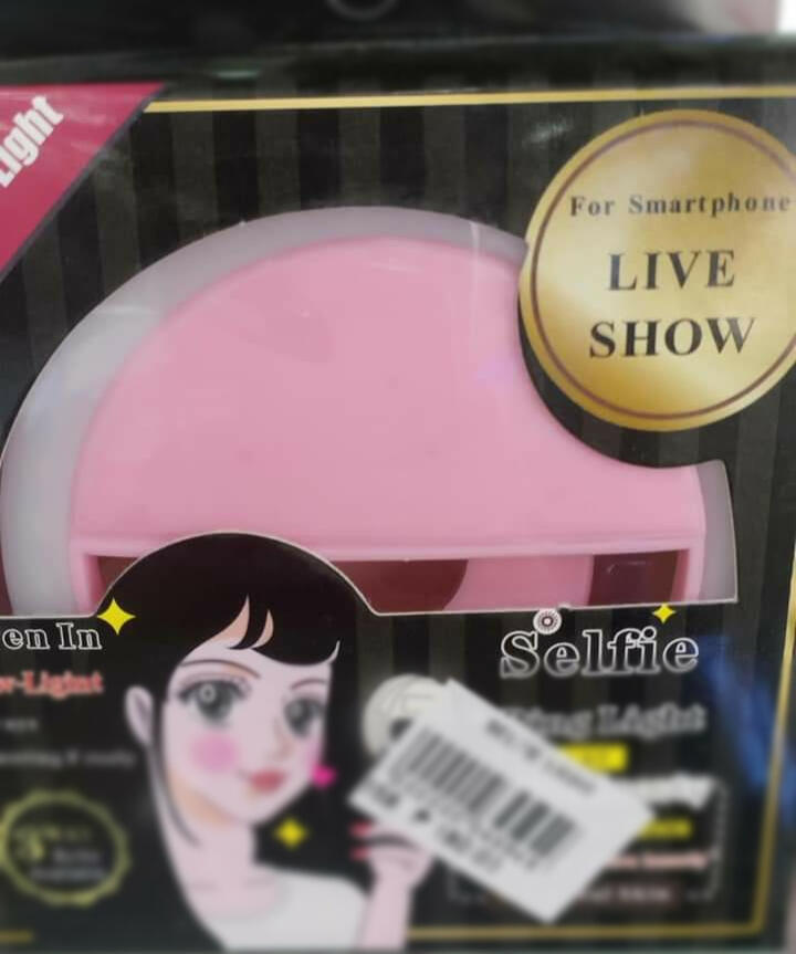 Ring light clip